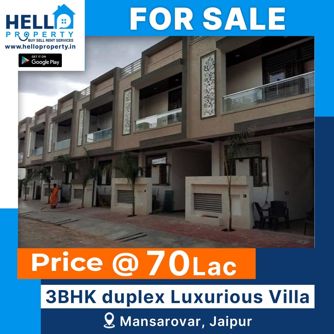 3BHK duplex Luxurious Villa