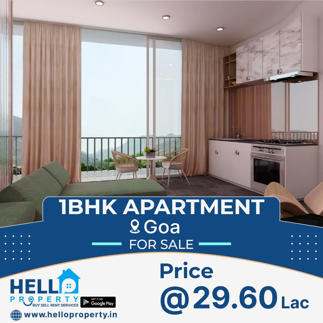 1BHK APARTMENT FOR SALE🥳