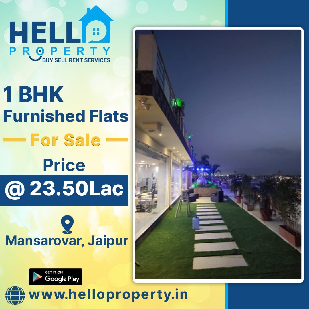 1 BHK furnished flats For Sale