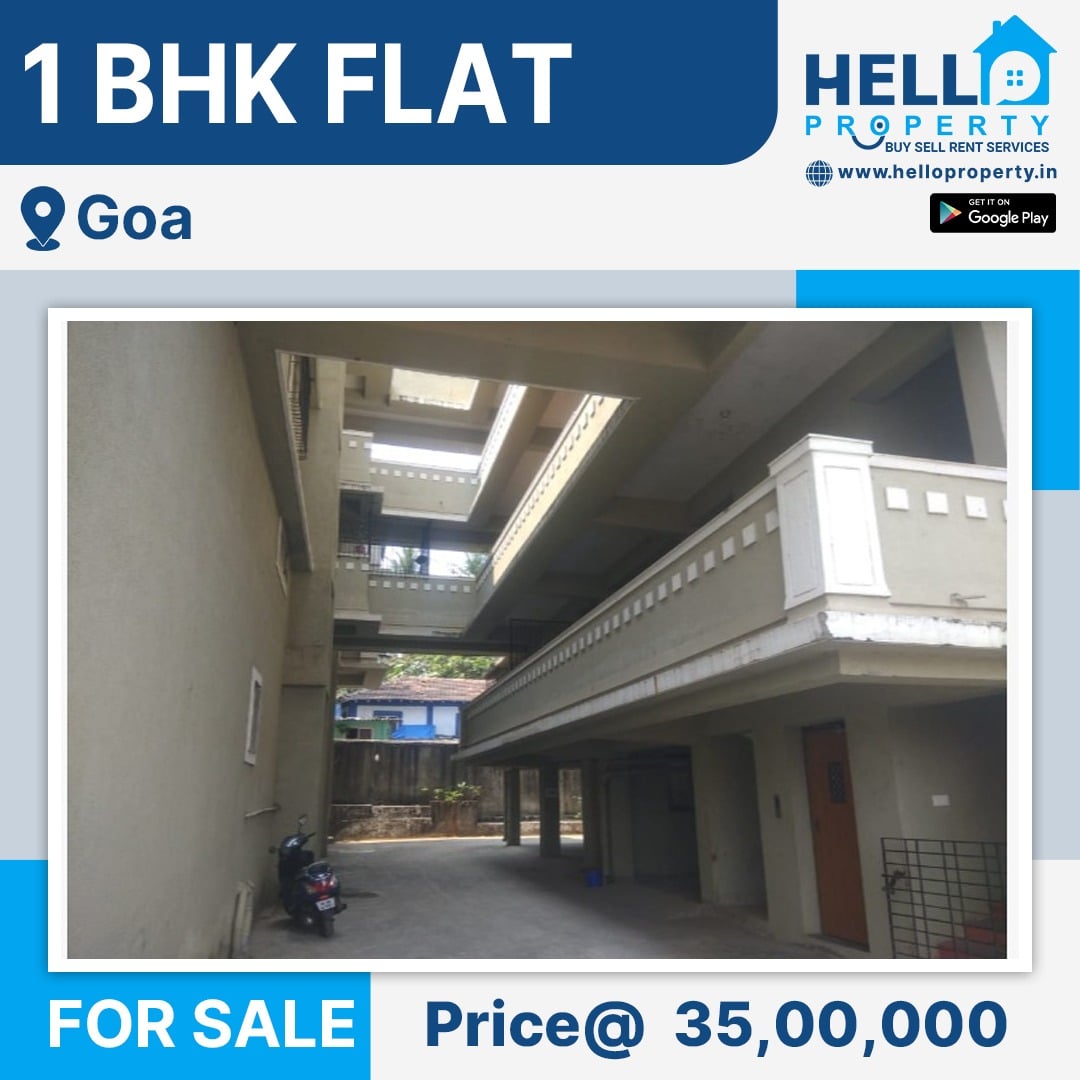 1 Bhk Flat For Sale 🤩