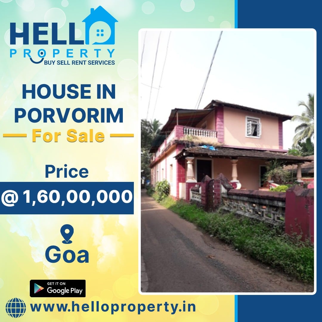 House in Porvorim for SALE 🤩