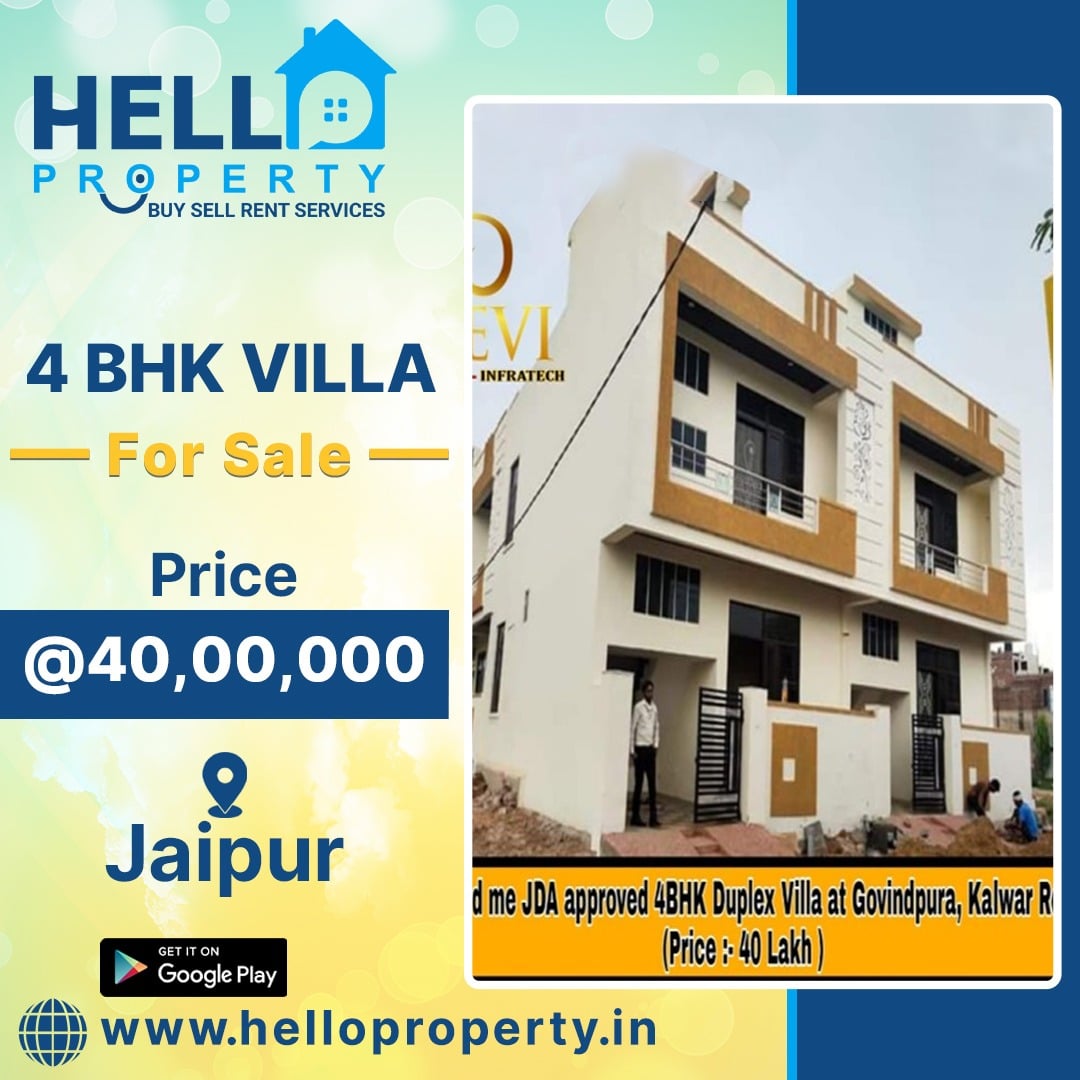 4 Bhk Villa For Sale