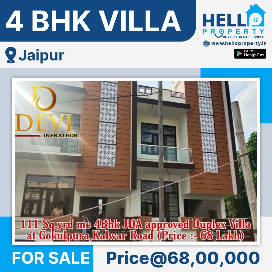 4 Bhk Villa For Sale