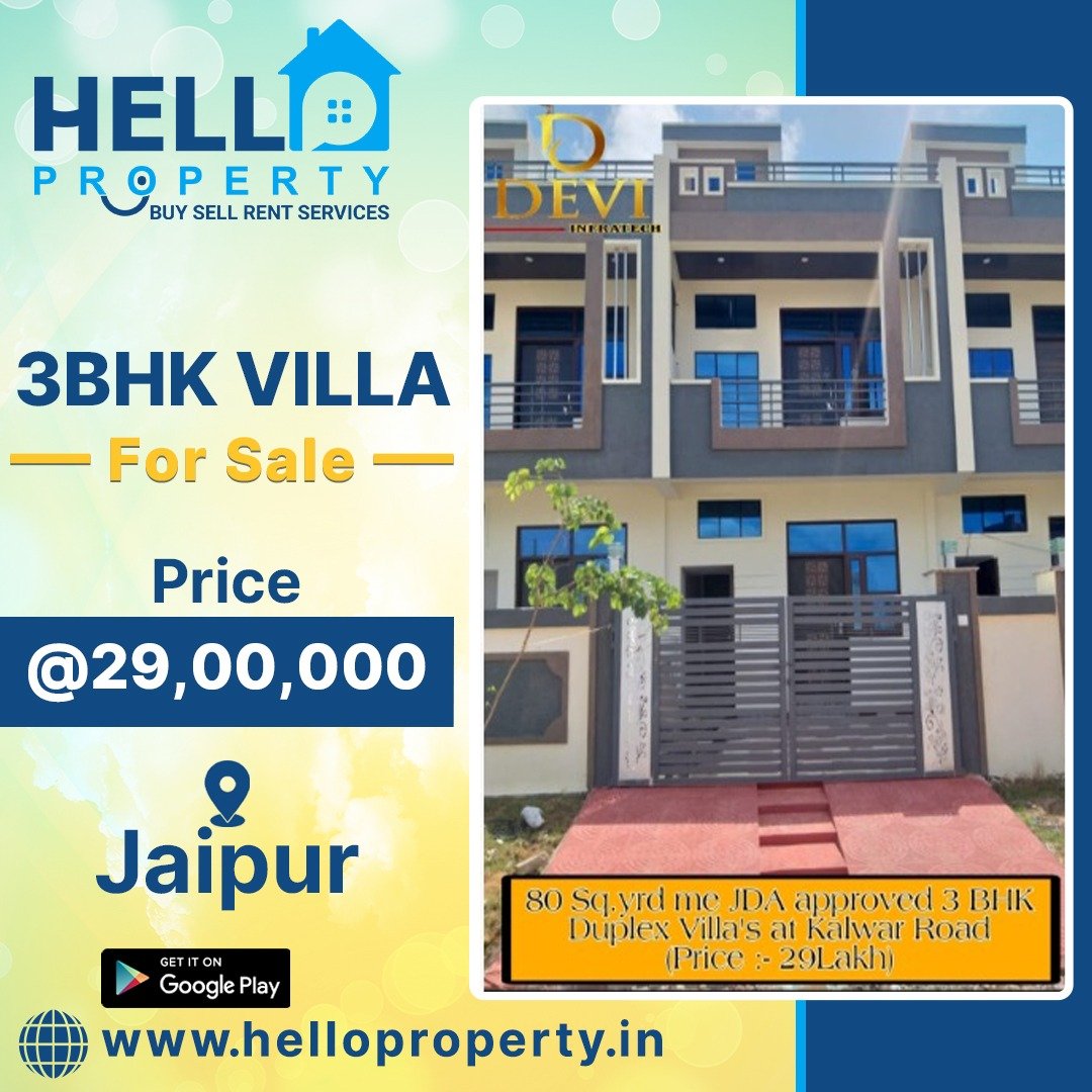 3Bhk Villa For Sale🤩